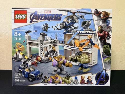 LEGO Avengers Compound Battle 76131 699pcs Complete Set Ages 8+