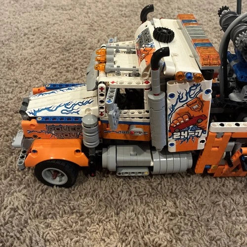 Lego Technic Heavy-Duty Tow Truck 42128 - Used, As Is - 2017 Pcs - Retired