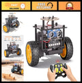 STEM Smart Robot Car Kit for Kids 8-16 \| Remote Control Building Toy Gift