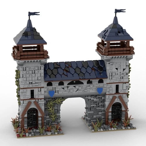 MOC-85157 Medieval Castle's Keep Outpost Model Building Toys 2692 Pieces