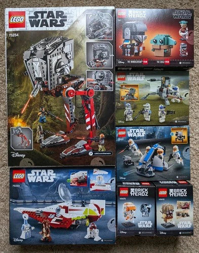 New & Sealed! LOT of 7 LEGO Star Wars 75254 75317 75333 75345 75359 40675 40615