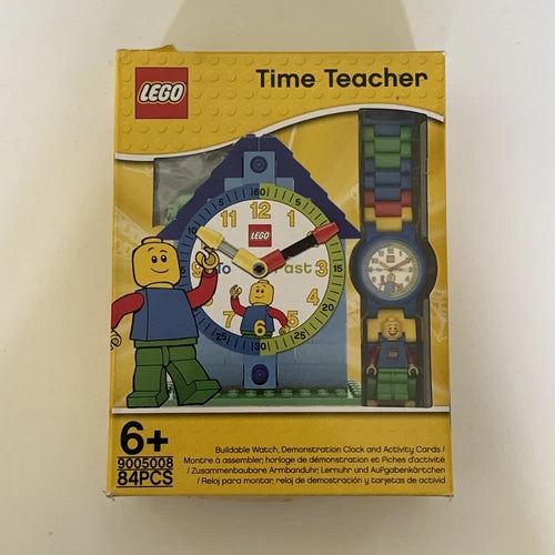 LEGO Time Teacher: Buildable Watch, Constructible Clock, Activity Card (9005008)