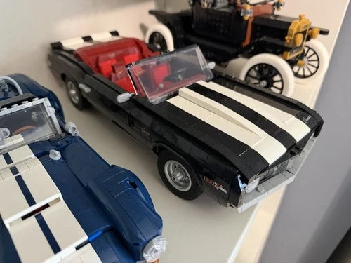 Lego Car Lot (Ford Mustangs And GT, Model T And Chevy Camaro)