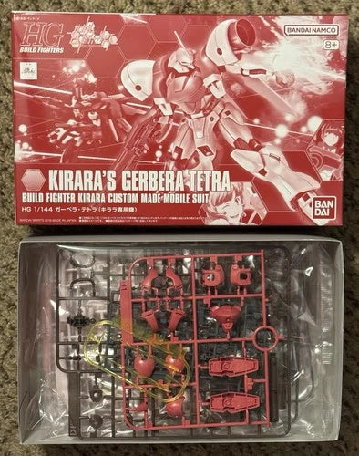 HG 1/144 Kirara's Gerbera Tetra Gundam Build Fighters Premium Bandai Model Kit
