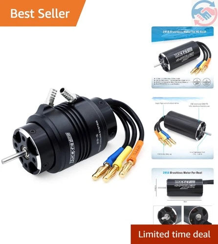 Surpass Hobby 2958 6500KV Brushless Motor for 650-800mm RC Boats - High Torque