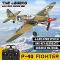 Volantex P40 Plane 2.4G RC Airplane 4CH 6Axis Gyro Fixed Wing Remote Fighter