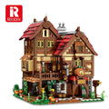 Medieval Tavern House Building Blocks European Street Brick 3114PCS NEW IN BOX