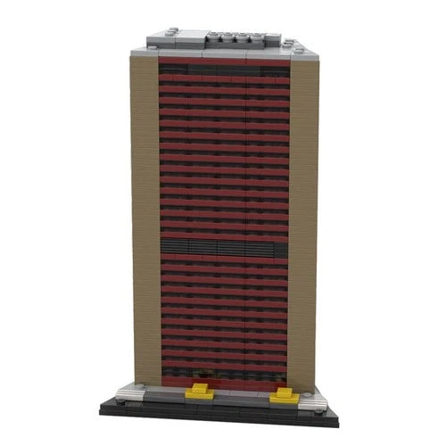 MOC-124170 WTC 7 1:1000 Architecture Building Model 793PCS Building Blocks Kit