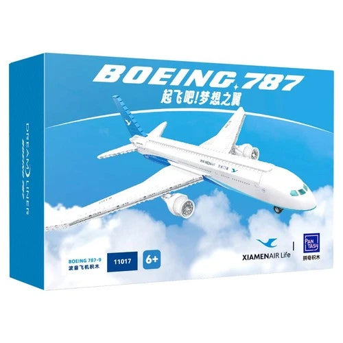 Pantasy Xiamenair Dream Wings 787 Airplane Model Building Kit Bricks