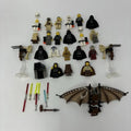 Lego Lot 22 Star Wars Minifigures Vintage Vader Ewok 7139 Palpatine Jinn Jar Jar
