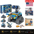 Interactive STEM Robot Kit with Remote Control - 488-Piece Educational Toy