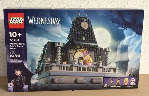 LEGO 76781 Wednesday & Enid's Dorm Room Retired Building Set New in Box