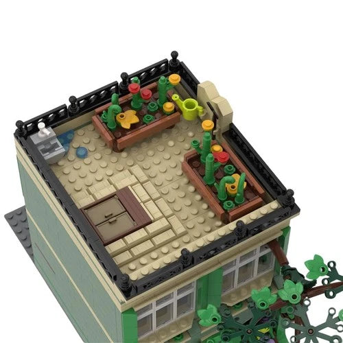 MOC-209268 Mysterious Forest Cabin Building Block Model Brick Small Particle Set