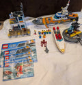 Lego City 60167 Coast Guard Headquarters with Minifigures and Manuals