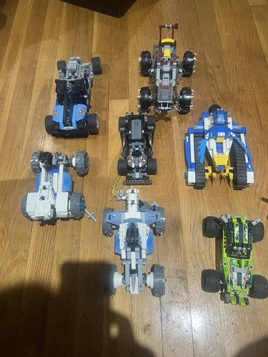 Large LEGO Vehicles and Bionicos Mixed A Lot. Parts and Pieces Read Description