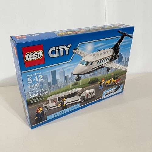 LEGO City 60102 Airport VIP Service Set New Sealed Retired Private Jet Limousine