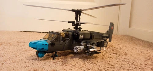 Lego Attack Helicopter KA-52 Alligator (War in Ukraine)