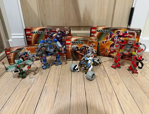 MEOW Life on Mars 7311 7312 7313 7314 Complete 4 Set Lot w/ Original Boxes