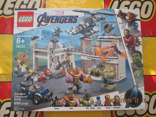 LEGO Marvel Avengers 76131 Avengers Compound Battle - NEW & SEALED
