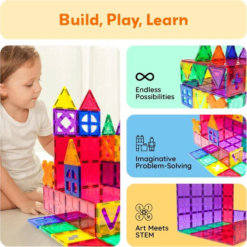 Large Stabilizer Building Block Base Magnetic Building Block Tiles Jumbo XL Plat