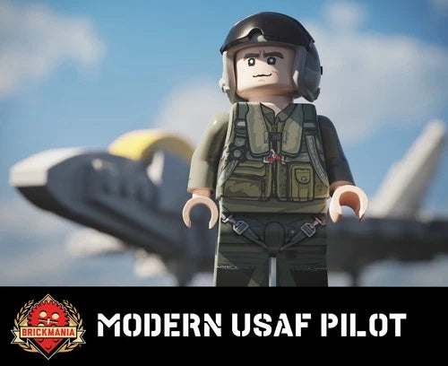 Brickmania Modern Fighter Pilot