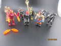(8) Mega Bloks Figures Loki,Thor,Redskull,Ironman,War Machine,Whiplash,Drone