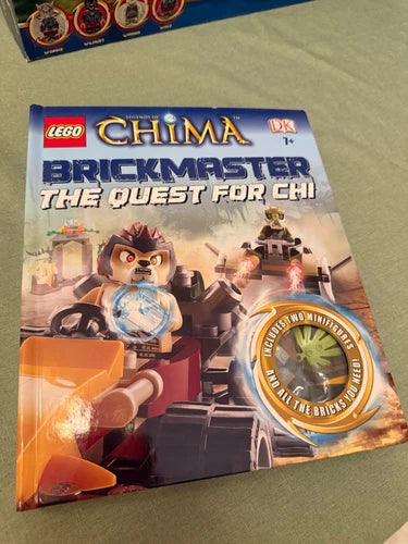 LEGO Legends of Chima Brickmaster The Quest for CHI New Sealed Book Building Kit