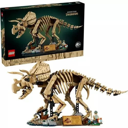 LEGO® Jurassic World Dinosaur Fossils Triceratops 77985 Building Set, New