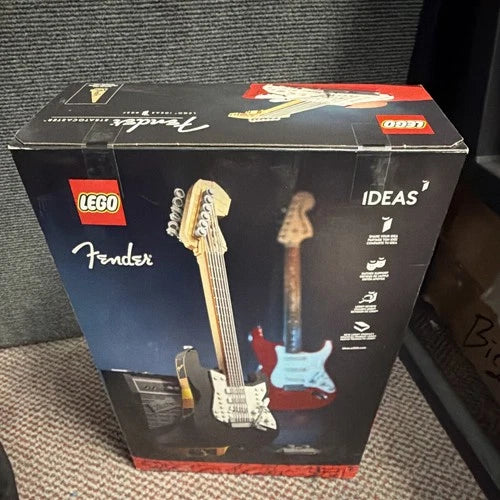 MEOW Ideas Fender Stratocaster 21329 1074pcs 18+ w/ Display Stand