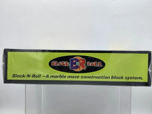 Vtg Y2K Block N Roll Marble Maze Construction Block System Set Fits W/ Duplo NEW