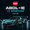 GULY 1:8 Scale Building Blocks Race Car -No. 10612 ABOL-IE-- 3468 Pieces