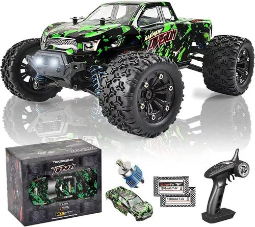 RC Cars for Adults 1/18 Brushless Fast 60+ mph, RC Trucks 4x4 Offroad