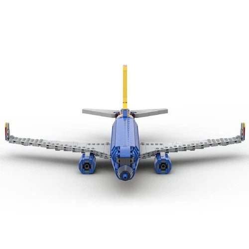 Modubrix MOC-125916 1/80 737 – Southwest Large Jetliner 1038 Pieces