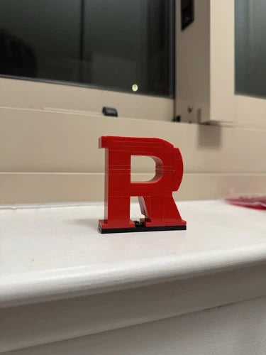 LIMITED EDITION 1 of 150 Official LEGO Rutgers R Set Building Kit BRAND NEW