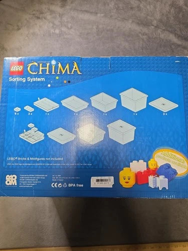 LEGO Legends Of Chima Sorting System Storage Box New Sealed Retired 5003562 *
