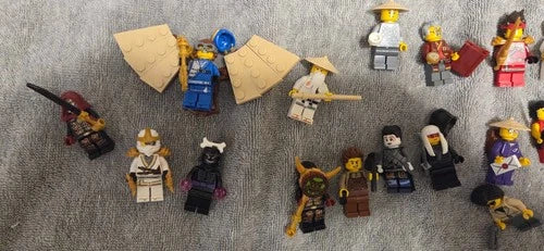 LEGO NINJAGO 71861 The Old Town 15th Anniversary Minifigure Lot 18 Figures