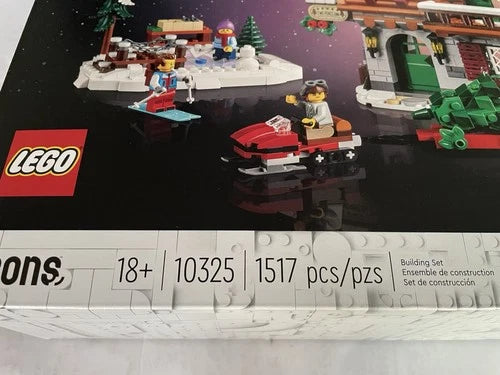 MEOW Icons: Alpine Lodge (10325) Winter Village Collection New Retired