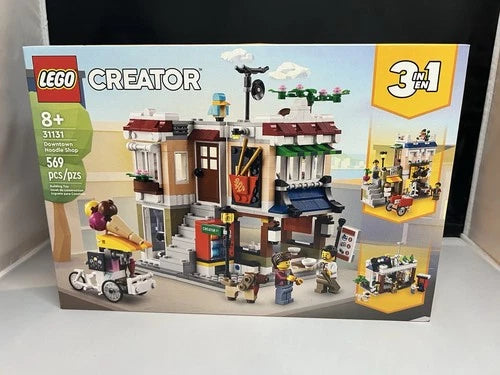 LEGO Creator 31131 Downtown Noodle Shop 3 in 1 New Sealed Box