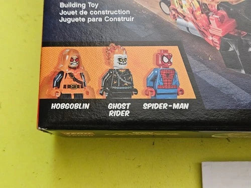 LEGO Marvel 76058 Spiderman Ghost Rider Team-Up Motorcycle Hobgoblin Brand New