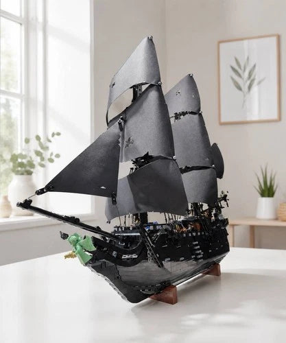 Black Pearl Pirate Ship 2862 PCS Generic Brand Building Block SetNo Box
