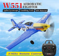 US WWII P51 Fighter 2.4G RC Airplane 4-CH 6Axis Gyro Remote Aerobatic Stunt RTF