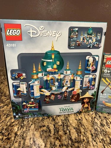 LEGO Disney Princess: Raya and the Heart Palace (43181) & (43185)