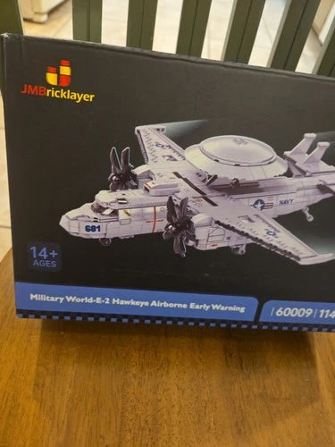 JMBricklayer Military World E-2 Hawkeye Airborne Early Warning #60009 1144pcs