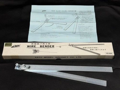 MK Kato RC Airplane Wire Bender for Landing Gear wire 3 - 4.5mm Made in Japan