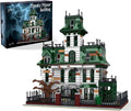 Barweer Addam Haunted Mansion Halloween Building Set for Adults 3378 Pieces
