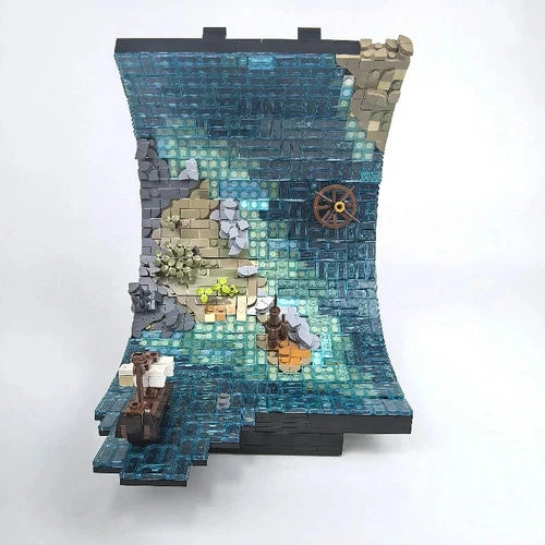 MOC-85663 Land Ahoy Building blocks Set Model Gift Set 1234 pcs Model gift