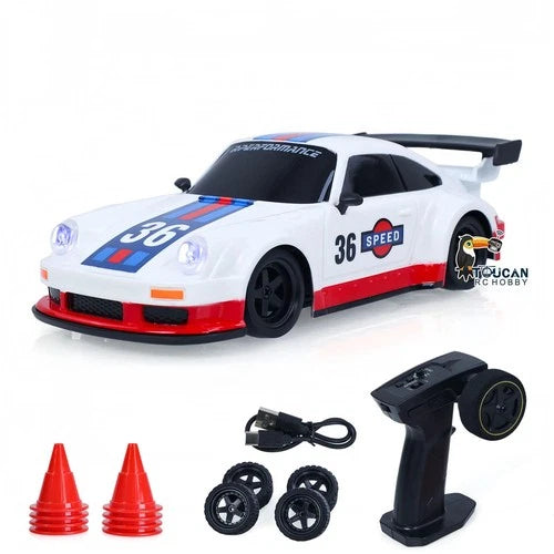 4WD Plastic 1/36 RC Drift Car 3613 Gyroscope RC Racing Vehicle CNC C-hubs Radio