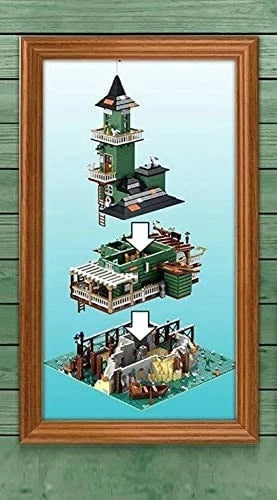 Harbortown Lighthouse Building Blocks Set General Jim's Toys & Bricks GJ-LH
