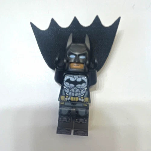 MEOW Batman Minifigure Pearl Gray Suit set 76112