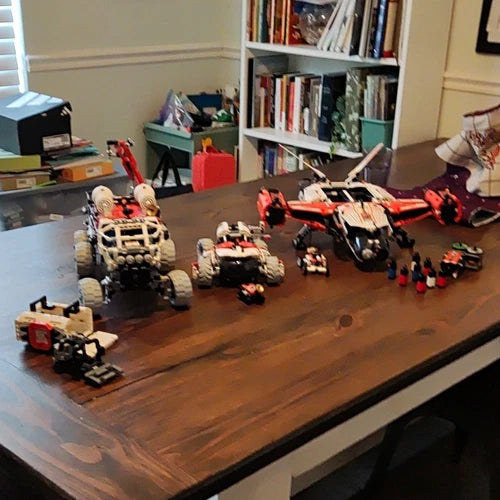 3 Set Lego Technic Mars Lot Sets 42180, 42178, 42181-USED 99% COMPLETE READ DESC
